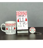 Çöp Çiftler Üçlü Set (Kupa + Telefon Standı + Anahtarlık)