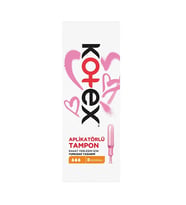 Kotex Aplikatörlü Tampon 8 Adet Normal Tekli Pk