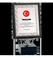 ODAK KUPA - Ahşap Plaketler - PL-062-M A - 18x24 cm