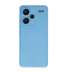 Xiaomi Redmi Note 13 Pro Plus Kılıf Nano İçi Kadife Silikon - Mavi