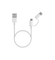 2 In 1 Usb Kablo Micro Usb Ve Usb C (Type C - 100 Cm)