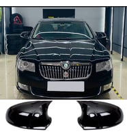Skoda SuperB B6 Batman Yarasa Ayna Kapağı Piona Black ABS 2008 2009 2010 2011 2012 2013 2014 2015