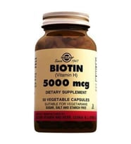 Solgar Biotin 5000 mcg 50 Kapsül