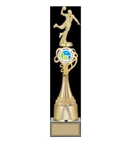 ODAK KUPA - Figürlü Kupalar - Hentbol Figürlü Kupalar FG-036 A - 44 cm