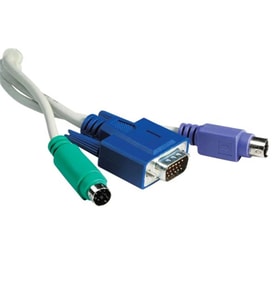 KVM SWITCH KABLOSU (MON-KLAVYE-MOUSE)