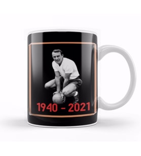 jimmy Greaves RIP Kupa Bardak Porselen