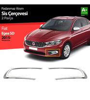 Fiat Egea Uyumlu Krom Sis Farı Çerçevesi 2 Parça. 2015-2020