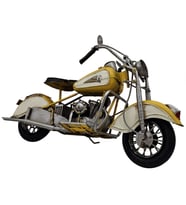 Speedy Sun El Yapımı Metal Dekoratif Motosiklet - XXL