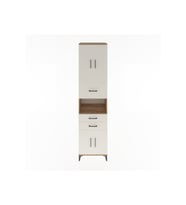 Hyperion Dolap 3 Raflı 3 Çekmeceli 4 Kapaklı 60x44x243 Çam-Aytaşı