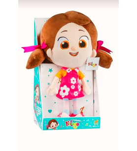Orjinal Lisanslı Niloya Kalpli Müzikli Peluş Oyuncak Sesli Bebek 35 Cm. (Çok Renkli)