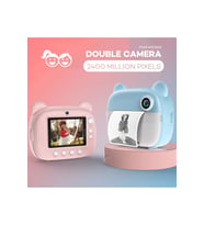 QASUL  Baskı fotoğraf makinesi 1080p çift kameralı şipşak fotoğraf makinesi fotoğraf Çıktı