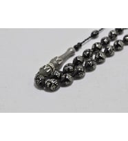 Kuka Tesbih Gümüş Çakımlı 7*10 mm(kkt-10351)