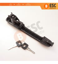 Mercedes Axor 1999-2014 Atego 1998-On Unimog 2013-On Scania 3 1987-1998 için Dış Kapı Açma Kolu Anahtarlı A0007601359
