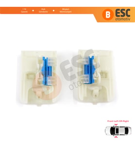 VW Golf MK7 5G 2012-2021 4/5 Kapı 5G4837461 5G4837462 İçin Ön Kapı Cam Kriko Tamir Klipsi