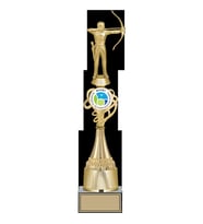 ODAK KUPA - Figürlü Kupalar - Okçu Figürlü Kupalar FG-033 A - 44 cm