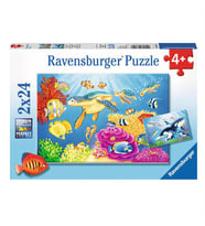 Ravensburger Puzzle 2x24 Parça Under The Sea 78158