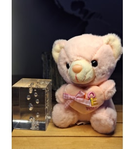 SEVİMLİ LOVE KALPLI AYICIK ANAHTARLI 13 CM