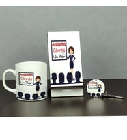 Araştırma Görevlisi Üçlü Set (Kupa + Telefon Standı + Anahtarlık)