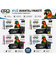 TK-5230 Kyocera ECOSYS M5521cdn 4 Renk Muadil Toner Set