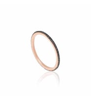 EMILIANO JEWELLERY SİLVER 925 AYAR ZİRKON TAŞLI YÜZÜK (Gümüş)