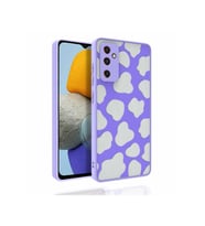 Samsung Galaxy M23 Uyumlu Kılıf Desenli Kamera Korumalı Parlak Zore Nora Kapak (Model 6)