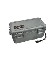Cigar Caddy 15 Koyu Gri Travel Humidor Puro Kutusu (Karışık)