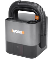 Worx Wx030.9 Araba Elektrikli Süpürge 20V (S/Bat), 20 V, Siyah