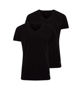 U.S. Polo Assn. Erkek Premium Pamuklu 2'li V Yaka Kısa Kol T-shirt Atlet