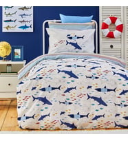 Nautica Home Kids Shark %100 Pamuk Tek Kişilik Nevresim Takımı