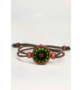 Mandala Ahşap Bileklik