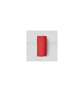 Şanlı Tek Kişilik Penye Lastikli Çarşaf 100 x 200 cm-Kırmızı