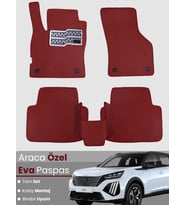 Peugeot 2008 Benzinli (2020-2025) Uyumlu EVA Paspas Tam Set–Araca Özel Kesim,Kaymaz,Kolay Montaj