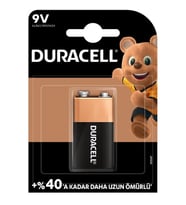 Duracell Pil 9 Volt Tekli