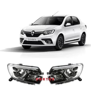 Renault Symbol Ön Sağ Sol Far Lambası Ledli 2016>