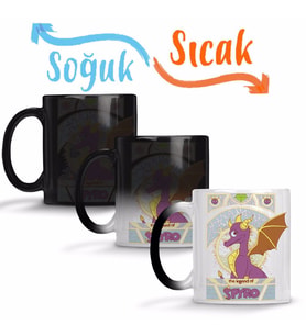 Spyro Nouveau Sihirli Kupa Bardak Porselen