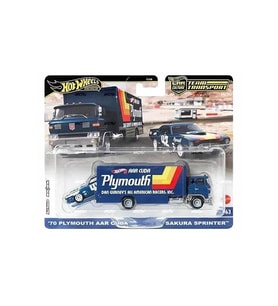Premium HRV38 Team Transport '70 Plymouth AAR Cuda / Sakura Sprinter (#63)