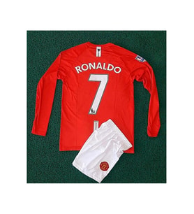 Ronaldo Çocuk Forması Uzun Kollu M.united