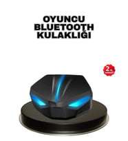 Tam Kablosuz Oyuncu Kulaklığı 5.0 Bluetooth LED Kontrollü