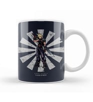 Cloud Strife Retro Japanese Final Fantasy Kupa Bardak Porselen