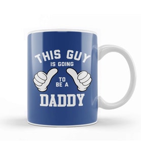 Daddy Gonna Be A Daddy Thumbs Kupa Bardak Porselen