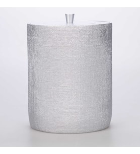 Linen Çöp Kovası Gümüş