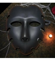 VIP YÜKSEK KALİTE SQUİD GAME WAİTER MASKESİ CADILAR BAYRAMI KORKU MASKESİ HALLOWEEN MASK SİYAH MASKE