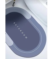Süper Su Emici Kaymaz Tabanlı Banyo Paspası ( 40x60 )cm