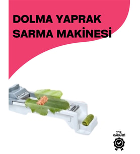 Ev Tipi Yaprak Sarma Aparatı – Dakikalar İçinde Tepsi Tepsi Sarma Hazırlayın