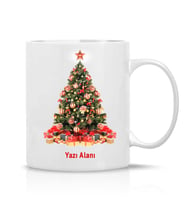 Yılbaşı Hediyesi Yeni yıl Hediyesi Çay Kahve Kupa Bardak-Happy christmas-Mutlu yıllar-2024-011