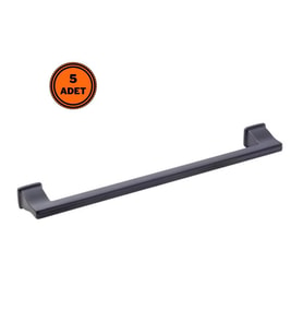 5 Adet Doğanlar Techno 224 mm Mobilya Kulp Mat Siyah