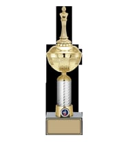 ODAK KUPA - Figürlü Kupalar - Satranç Figürlü Kupalar FG-057 C - 37 cm