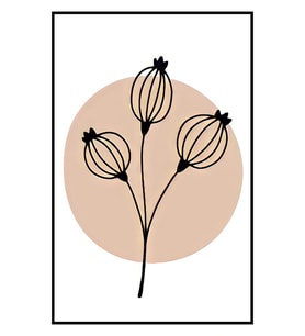 Hbb Sanat Koleksiyonu Soyut Tasarım Ahşap Tablo Poster