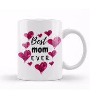 Anneler Günü Best Mom Ever Mom Gifts Kupa Bardak Porselen
