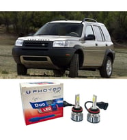 Land Rover Freelander Led Xenon Uzun + Kısa Far Ampulü H4 Duo Yeni Seri Beyaz 1997-2001